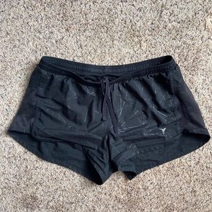 Black Running Shorts